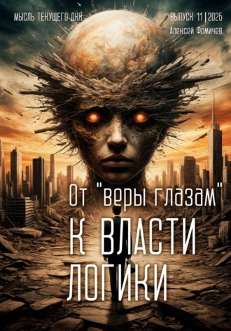 Обложка книги «От «веры глазам» к власти логики»
