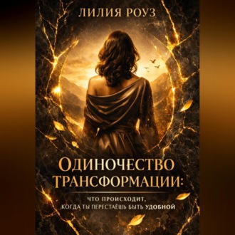 Обложка книги «Одиночество трансформации:Что происходит, когда ты перестаёшь быть удобной»