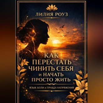 Обложка книги «Как перестать чинить себя и начать просто жить: язык боли и правда напряжения»