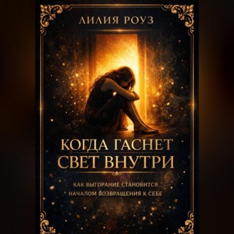 Обложка книги «Когда гаснет свет внутри: как выгорание становится началом возвращения к себе»