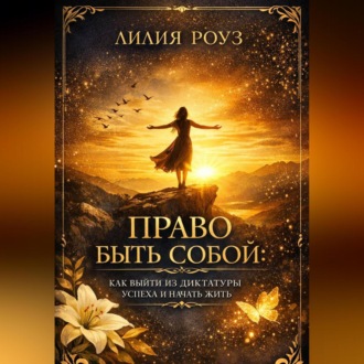 Обложка книги «Право быть собой: как выйти из диктатуры успеха и начать жить»