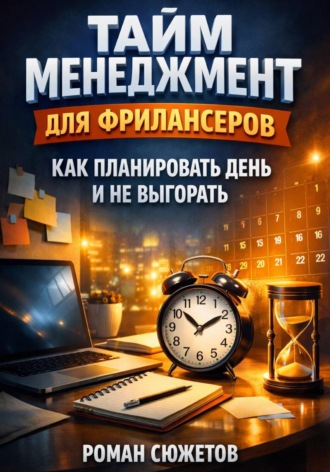 Обложка книги «Тайм Менеджмент для Фрилансеров. Как Планировать День и Не Выгорать»