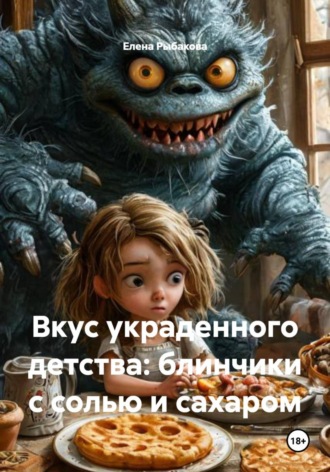 Обложка книги «Вкус украденного детства: блинчики с солью и сахаром»