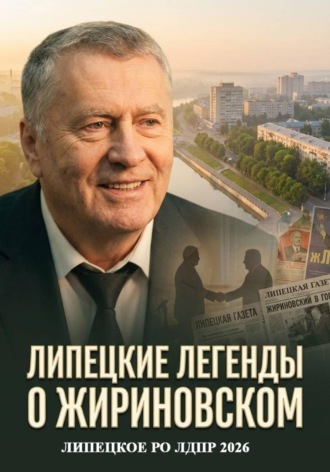 Обложка книги «Липецкие легенды о Жириновском»