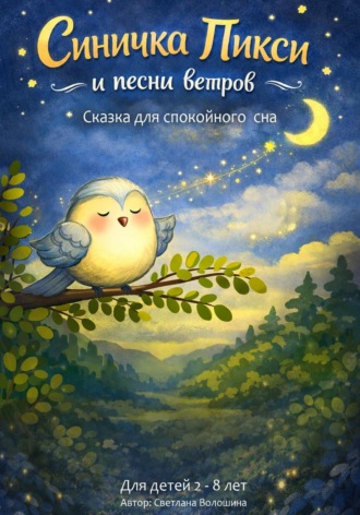 Обложка книги «Синичка Пикси и песни ветров»