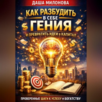 Обложка книги «Как разбудить в себе гения и превратить идеи в капитал»