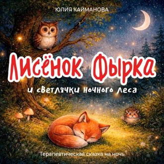 Обложка книги «Лисёнок Фырка и светлячки ночного леса»