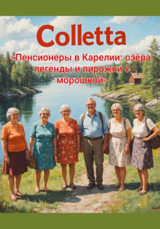 Обложка книги ««Пенсионеры в Карелии: озёра, легенды и пирожки с морошкой»»