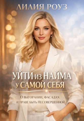 Обложка книги «Уйти из найма у самой себя: о выгорании, фасадах и праве быть несовершенной»