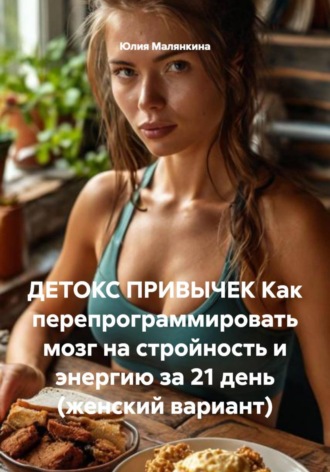 Обложка книги «Детокс привычек. Как перепрограммировать мозг на стройность и энергию за 21 день (женский вариант)»