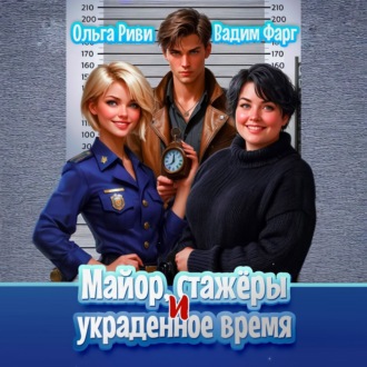 Обложка книги «Майор, стажеры и украденное время»