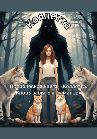 Обложка книги «Пророческая книга «Коллетта. Кровь забытых шаманов»»