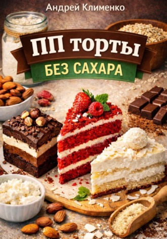 Обложка книги «ПП торты без сахара»
