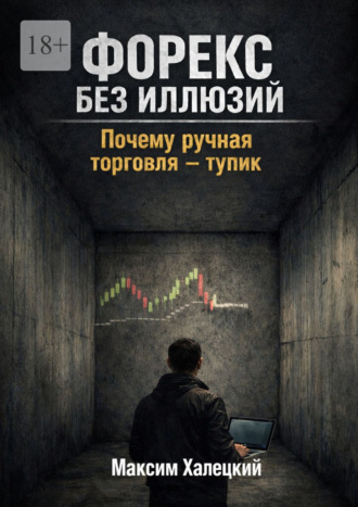 Обложка книги «Форекс без иллюзий: почему ручная торговля – тупик»