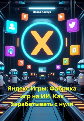 Обложка книги «Яндекс Игры: Фабрика игр на ИИ. Как зарабатывать с нуля»