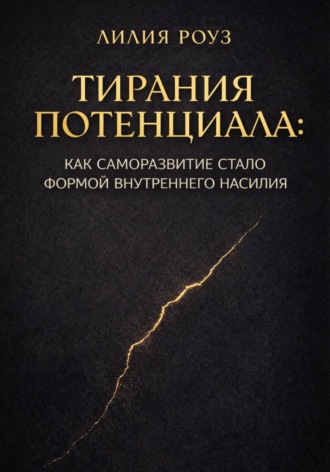 Обложка книги «Тирания потенциала: Как саморазвитие стало формой внутреннего насилия»