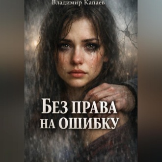 Обложка книги «Без права на ошибку.»