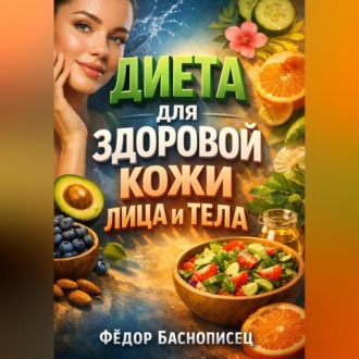 Обложка книги «Диета для Здоровой Кожи Лица и Тела»