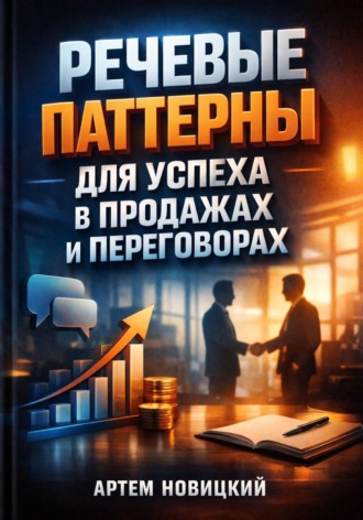 Обложка книги «Речевые Паттерны для Успеха в Продажах и Переговорах»