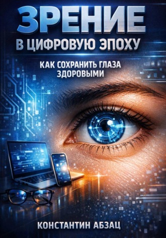 Обложка книги «Зрение в Цифровую Эпоху: Как Сохранить Глаза Здоровыми»