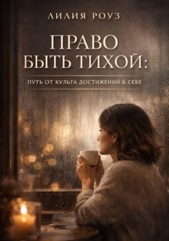 Обложка книги «Право быть тихой: Путь от культа достижений к себе»