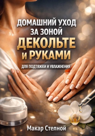 Обложка книги «Домашний Уход за Зоной Декольте и Руками для Подтяжки и Увлажнения»