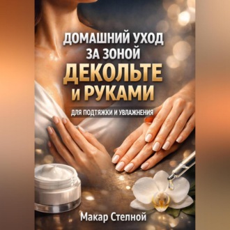 Обложка книги «Домашний Уход за Зоной Декольте и Руками для Подтяжки и Увлажнения»