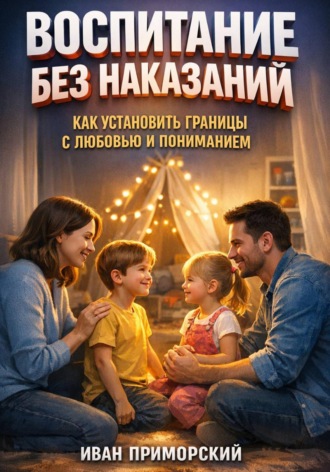 Обложка книги «Воспитание без Наказаний. Как Установить Границы с Любовью и Пониманием»