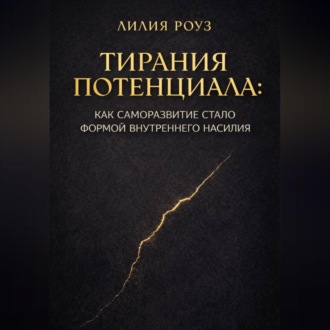 Обложка книги «Тирания потенциала: Как саморазвитие стало формой внутреннего насилия»