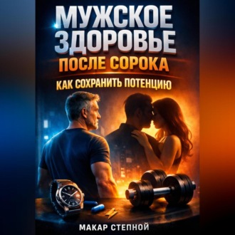 Обложка книги «Мужское здоровье после сорока как сохранить потенцию»