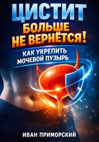 Обложка книги «Цистит больше не вернется. Как укрепить мочевой пузырь»