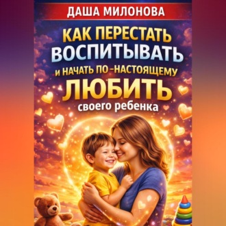Обложка книги «Как перестать воспитывать и начать по-настоящему любить своего ребенка»