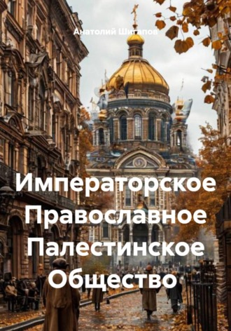 Обложка книги «Императорское Православное Палестинское Общество»