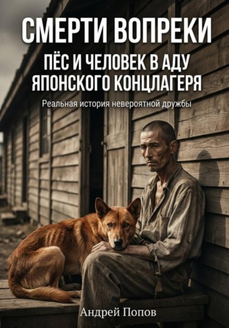Обложка книги «Смерти вопреки. Пес и человек в аду японского концлагеря»