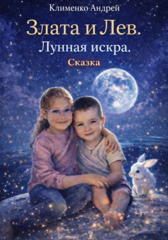 Обложка книги «Злата и Лев. Лунная искра. Сказка»