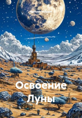Обложка книги «Освоение Луны»
