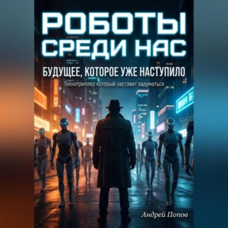 Обложка книги «Роботы среди нас. Будущее, которое уже наступило»