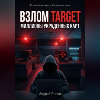 Обложка книги «Взлом Target: миллионы украденных карт»