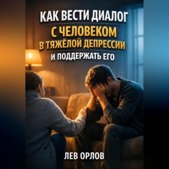 Обложка книги «Как вести диалог с человеком в тяжелой депрессии и поддержать его»