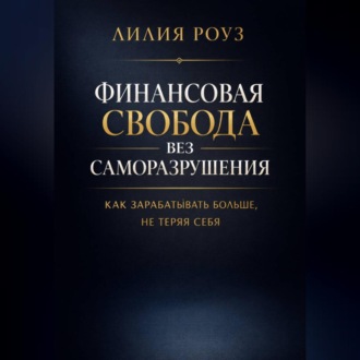 Обложка книги «Финансовая свобода без саморазрушения: как зарабатывать больше, не теряя себя»
