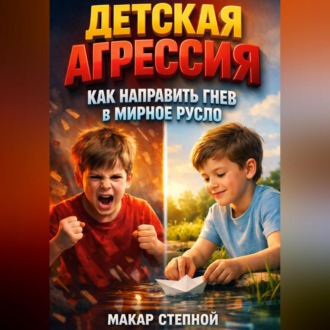 Обложка книги «Детская агрессия как направить гнев в мирное русло»