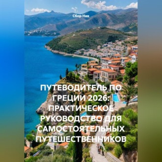 Обложка книги «ПУТЕВОДИТЕЛЬ ПО ГРЕЦИИ 2026: ПРАКТИЧЕСКОЕ РУКОВОДСТВО ДЛЯ САМОСТОЯТЕЛЬНЫХ ПУТЕШЕСТВЕННИКОВ»
