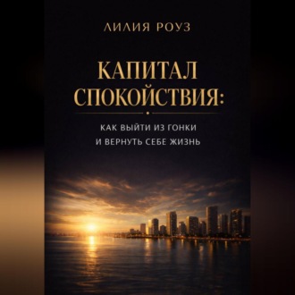 Обложка книги «Капитал спокойствия: как выйти из гонки и вернуть себе жизнь»
