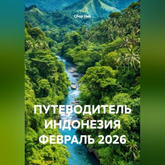 Обложка книги «ПУТЕВОДИТЕЛЬ ИНДОНЕЗИЯ ФЕВРАЛЬ 2026»