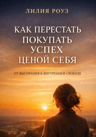 Обложка книги «Как перестать покупать успех ценой себя. От выгорания к внутренней свободе»