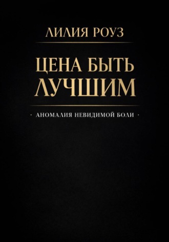 Обложка книги «Цена быть лучшим: анатомия невидимой боли»