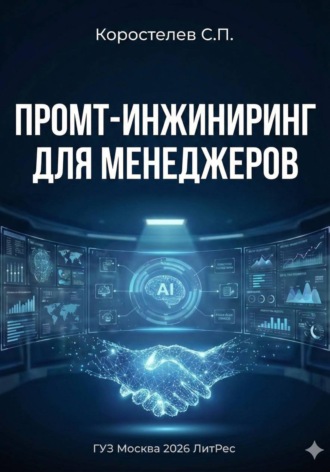 Обложка книги «Промт-инжиниринг для менеджеров»