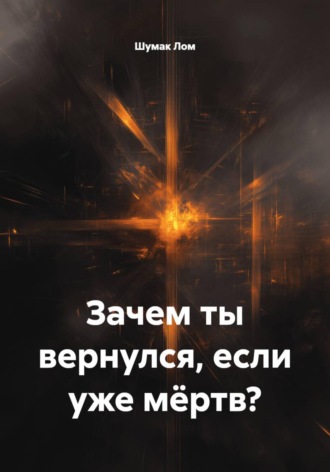Обложка книги «Зачем ты вернулся, если уже мёртв?»