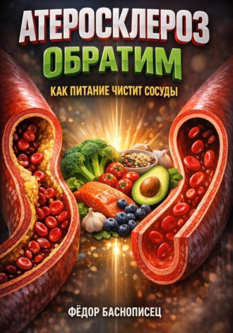 Обложка книги «Атеросклероз обратим как питание чистит сосуды»