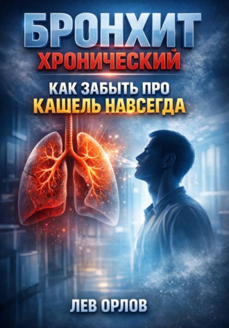 Обложка книги «Бронхит хронический как забыть про кашель навсегда»